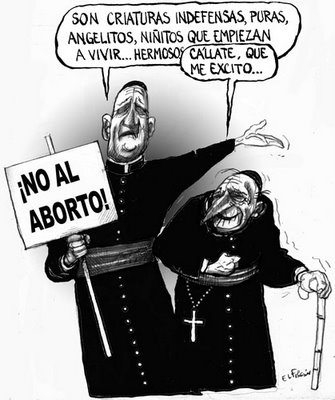 El no al aborto de los padrecitos perversos