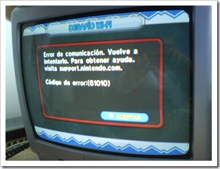 Código de error: (61010) en Dr. Mario online Rx